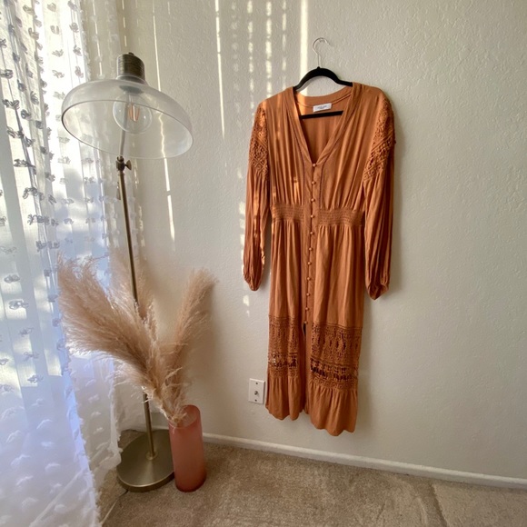 Carly Jean Los Angeles Dresses & Skirts - Midi Boho Dress